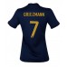 Billige Frankrig Antoine Griezmann #7 Hjemmebane Fodboldtrøjer Dame VM 2022 Kortærmet
